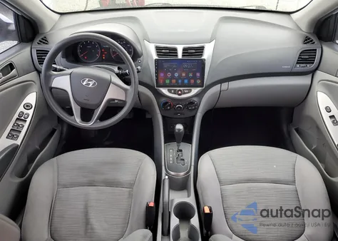 2015 Hyundai Accent Gls z USA, uszkodzony, nr VIN KMHCT4AE5FU884777